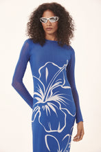 Carica l'immagine nel visualizzatore di Gallery, Image 02: Blueman Vestito Da Spiaggia Luau Tule Long