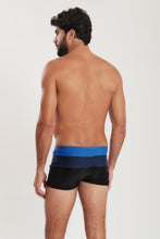 Carica l'immagine nel visualizzatore di Gallery, Model Back: Blueman Sunga / Boxer Sunga Army Crepusculo Azul Marinho