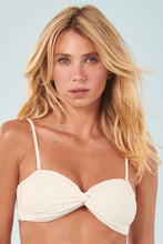 Carica l'immagine nel visualizzatore di Gallery, Gallery: Blueman Reggiseno Top Off-White-Lurex Latino