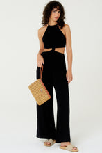 Carica l'immagine nel visualizzatore di Gallery, Gallery: Blueman Tuta Macacao No Liso Preto Mistico