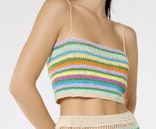 Carica l'immagine nel visualizzatore di Gallery, Image 09: Blueman Top Da Spiaggia Top Crochet Listras