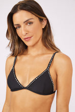 Carica l'immagine nel visualizzatore di Gallery, Gallery: Blueman Reggiseno Top Preto Dance-Pesponto