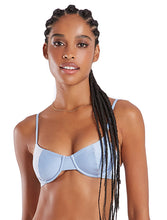 Carica l'immagine nel visualizzatore di Gallery, Gallery: Blueman Reggiseno Top Pepe Liso Azul
