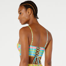 Carica l'immagine nel visualizzatore di Gallery, Image 05: Blueman Reggiseno Top Laise Hot Xadrez Candy