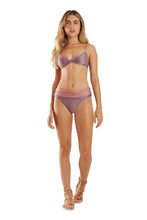 Carica l'immagine nel visualizzatore di Gallery, Image 05: Blueman Reggiseno Top Bardot Bicolor Roxo
