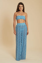 Carica l'immagine nel visualizzatore di Gallery, Model Front: Blueman Pantaloni Da Spiaggia Xadrez Transparent Beach Pants