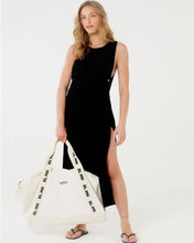Carica l'immagine nel visualizzatore di Gallery, Gallery: Blueman Vestito Da Spiaggia Vestido Saida Cropped Liso Preto Mistica