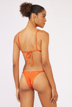 Carica l'immagine nel visualizzatore di Gallery, Model Back: Blueman Reggiseno Top Laranja Dance-Pesponto