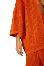 Carica l'immagine nel visualizzatore di Gallery, Image 05: Blueman Caftano / Copricostume Laranja-Tricot Kimono