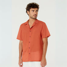 Carica l'immagine nel visualizzatore di Gallery, Gallery: Blueman Magliette Uomo Camisa Free Soft Marrom