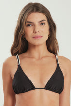 Carica l'immagine nel visualizzatore di Gallery, Gallery: Blueman Reggiseno Top Preto Macrame-Ponto-Basico