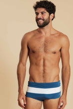 Carica l'immagine nel visualizzatore di Gallery, Image 03: Blueman Sunga / Boxer Sunga Army Crepúsculo Bicolor Liso Azul