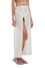 Carica l'immagine nel visualizzatore di Gallery, Image 02: Blueman Gonna Da Spiaggia Saia Transpasse Buzios Cru