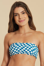 Carica l'immagine nel visualizzatore di Gallery, Gallery: Blueman Reggiseno Top Xadrez Gil