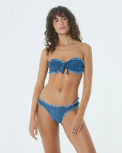 Carica l'immagine nel visualizzatore di Gallery, Model Front: Blueman Slip Bottom Bikini Bombom Jeans
