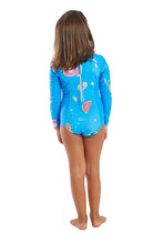 Carica l'immagine nel visualizzatore di Gallery, Image 06: Blueman Intero Bambina Maio John Manga Longa Sticker