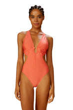 Carica l'immagine nel visualizzatore di Gallery, Model Front: Blueman Intero Maio Resort Salmao