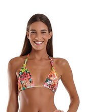 Carica l'immagine nel visualizzatore di Gallery, Gallery: Blueman Reggiseno Top Caribe Flower Power