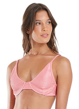 Carica l'immagine nel visualizzatore di Gallery, Gallery: Blueman Reggiseno Top Fox Textura Shine Light