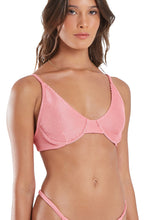 Carica l'immagine nel visualizzatore di Gallery, Image 06: Blueman Reggiseno Top Fox Textura Shine Light