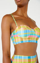 Carica l'immagine nel visualizzatore di Gallery, Image 08: Blueman Reggiseno Top Laise Hot Xadrez Candy