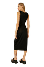 Carica l'immagine nel visualizzatore di Gallery, Model Back: Blueman Vestito Da Spiaggia Vestido Saia Sobreposta Preto