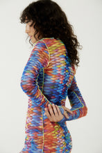 Carica l'immagine nel visualizzatore di Gallery, Image 03: Blueman Mini Dress Vestido Tule Manga Longa Escama