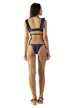 Carica l'immagine nel visualizzatore di Gallery, Model Back: Blueman Reggiseno Top Margot Azul
