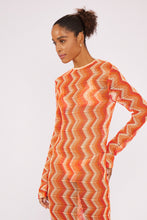 Carica l'immagine nel visualizzatore di Gallery, Image 02: Blueman Vestito Da Spiaggia Laranja Long Dress Tricot
