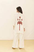 Carica l'immagine nel visualizzatore di Gallery, Model Back: Blueman Caftano / Copricostume Kimono Jade Offwhite
