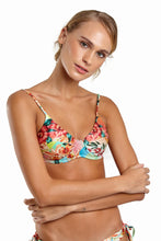 Carica l'immagine nel visualizzatore di Gallery, Image 06: Blueman Reggiseno Top Prainha Flower Power
