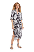 Carica l'immagine nel visualizzatore di Gallery, Model Front: Blueman Camicia Vestido Chemise Recortes Eclipse
