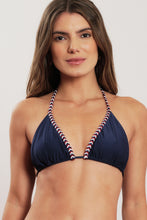 Carica l'immagine nel visualizzatore di Gallery, Gallery: Blueman Reggiseno Top Navy-Blue Escama
