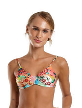 Carica l'immagine nel visualizzatore di Gallery, Image 08: Blueman Reggiseno Top Prainha Flower Power
