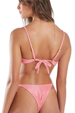 Carica l'immagine nel visualizzatore di Gallery, Image 07: Blueman Reggiseno Top Fox Textura Shine Light
