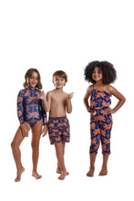 Carica l'immagine nel visualizzatore di Gallery, Image 04: Blueman Intero Bambina Maio Long John Açaí
