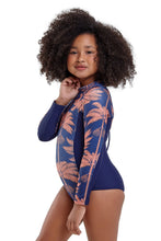 Carica l'immagine nel visualizzatore di Gallery, Image 02: Blueman Intero Bambina Maio Long John Açaí
