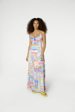 Carica l'immagine nel visualizzatore di Gallery, Model Front: Blueman Vestito Da Spiaggia Vestido Cropped Lea 1972
