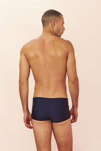 Carica l'immagine nel visualizzatore di Gallery, Model Back: Blueman Sunga / Boxer Sunga Army Mondello Azul-Marinho
