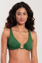 Carica l'immagine nel visualizzatore di Gallery, Gallery: Blueman Reggiseno Top Green Camiseta-Quenia
