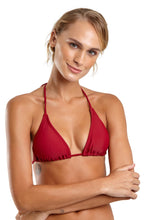 Carica l'immagine nel visualizzatore di Gallery, Gallery: Blueman Reggiseno Top Tahity Perola Vermelho
