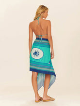 Carica l'immagine nel visualizzatore di Gallery, Model Back: Blueman Gonna Da Spiaggia Saia Canga Pescado
