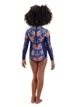 Carica l'immagine nel visualizzatore di Gallery, Model Back: Blueman Intero Bambina Maio Long John Açaí
