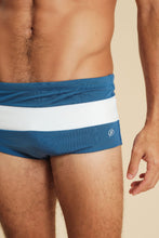 Carica l'immagine nel visualizzatore di Gallery, Image 05: Blueman Sunga / Boxer Sunga Army Crepúsculo Bicolor Liso Azul
