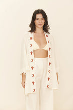 Carica l'immagine nel visualizzatore di Gallery, Gallery: Blueman Caftano / Copricostume Kimono Jade Offwhite
