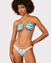 Carica l'immagine nel visualizzatore di Gallery, Model Front: Blueman Reggiseno Top Canoa-Quebrada Surfista
