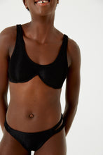 Carica l'immagine nel visualizzatore di Gallery, Image 06: Blueman Reggiseno Top Wavy Shine Preto
