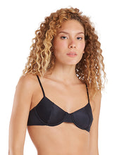 Carica l'immagine nel visualizzatore di Gallery, Gallery: Blueman Reggiseno Top Pepe Liso Preto
