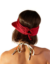 Carica l'immagine nel visualizzatore di Gallery, Model Back: Blueman Visiera Viseira Fuji Liso Vermelho
