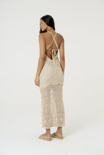 Carica l'immagine nel visualizzatore di Gallery, Model Back: Blueman Vestito Da Spiaggia Vestido Longo Tricot Lurex
